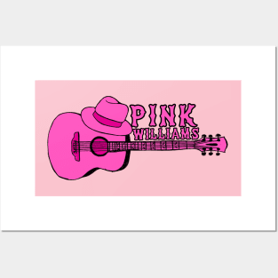 Hat & Guitar Logo Posters and Art